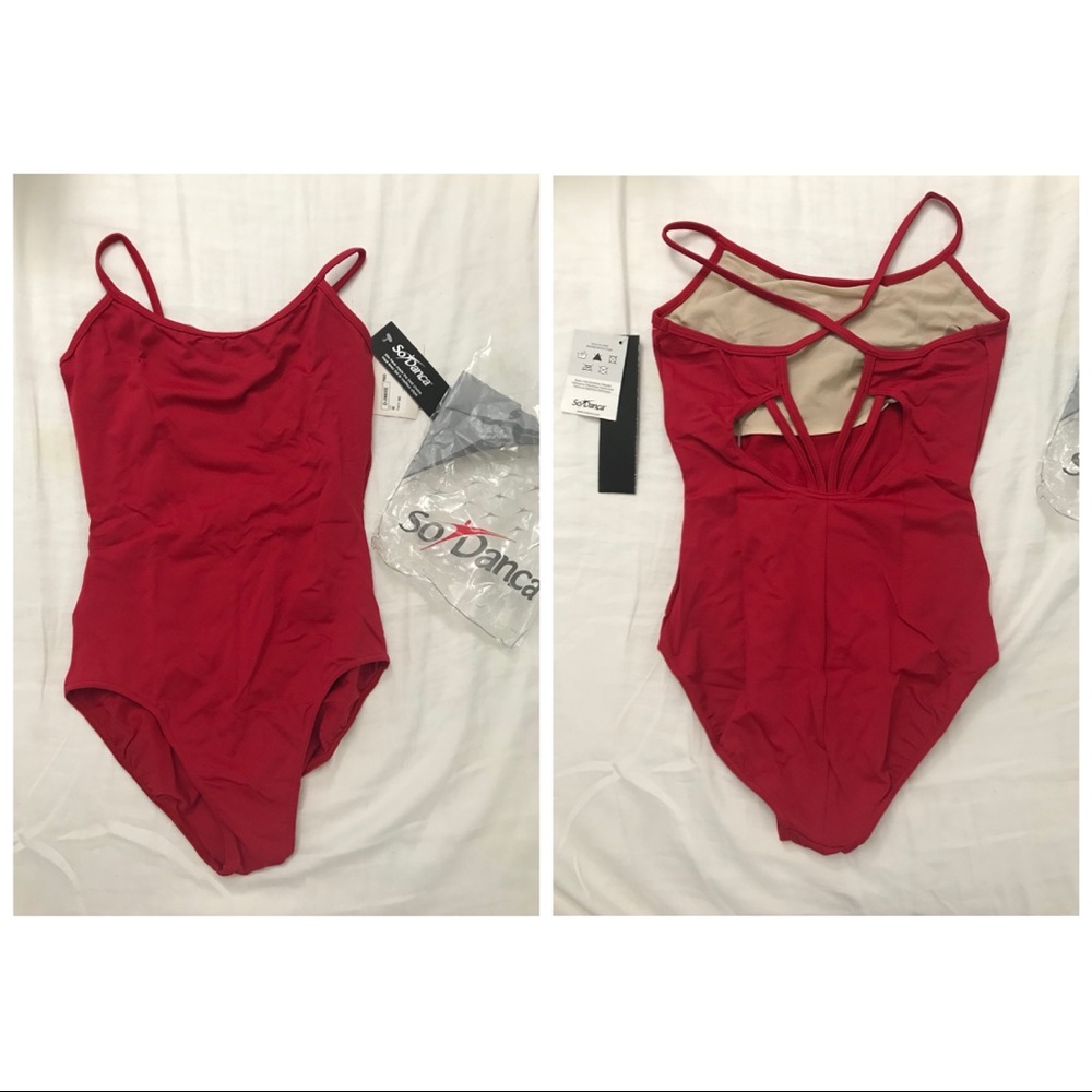 Fun Red Bodysuit, Leotard 💃